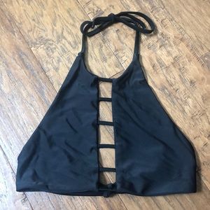 Halter bikini top